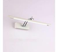 Led Vanity Light Bathroom Mirror Front Lighting Fixture, Acrylic Shade Metal Bath Mirror Lamp, Lumière Rotative de Miroir de Vanité Pour Toilette de Cabinet de Miroir/3000K