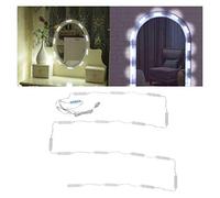 LED Vanity Mirror Front Light DIY Hollywood Style Maquillage Lumières Cool Blanc Lumière Couleur Dimmable Light Belt USB Mirror Light Belt pour Maquillage Vanity Table & Salle De Bains Miroir