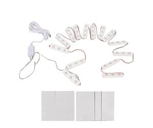 LED Vanity Mirror Light Light White Light Light USB Vanité Dimmable Makeup Light Salle de Bain (14 Cordes)