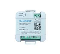 LED variateur WiFi 2,4 G + bouton, 12 V 24 V 48 V 6 A, compatible avec TUYA et Smart Life, contrôle intelligent application/voix/bouton, IP20