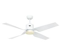 LED Ventilateur plafond Éco Dynamix Blanc 132cm Ventilateur silencieux & Lumière [EEK: D]
