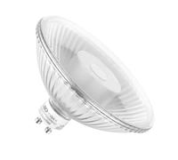 LED Verre Réflecteur QPAR111 6,5W GU10 465lm Chaude 2700K Flood 24° Dimmable
