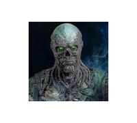 (LED verte) Masque drôle adulte enfant Cosplay horreur monstre démon Latex casque Halloween costume