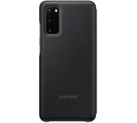Samsung LED View Smartphone Cover EF-NG980 pour Galaxy S20 | Étui pour Téléphone Portable S20 5G, écran LED, Porte-Cartes, Noir