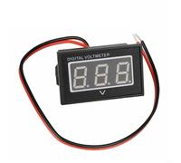 LED Voltmètre numérique DC 15V-120V pour chariot de golf, étanche pour résistant aux chocs avec câblage simple, indicateur de tension compact pour véhicules électriques, bleu