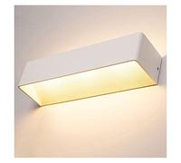 Led Wall Lamp Corridor Hotel Bedroom Living Room Bedside Wall Lamp Modern Simple Mirror Headlamp Long AC90v-260v (Color : 6w 10cm Size : Cool White) (12w 37cm Warm White)