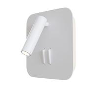 LED Wandleuchte Aluminium Interrupteur Blanc B : 13 CM 3000 K Applique Direct