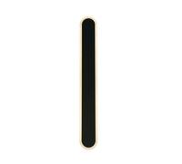 LED Wandleuchte Extérieur Noir H:60 CM IP65 12 W Blanc Chaud Lampe Murale