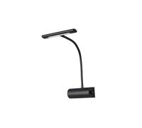 LED Wandleuchte intensité variable Métal Noir Liseuse H:35 cm 4 W