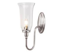 LED Wandleuchte Salle de Bain en Laiton Verre En Nickel IP44 Antirouille Murale