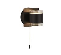 LED Wandleuchte Salle de Bain Haut Bas avec Interrupteur IP44 3000 K H:10 CM