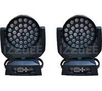 LED Wash Zoom Light, 450W Power, 15-65 Linear Zoom, 2 Light, Rgbwauv 6in1