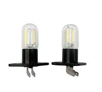 Led Z187 Ampoule Micro-Ondes Vertical Droit T170 1.5w Lampe De RéFrigéRateur Incandescente éQuivalente De 20W For Pour LG Samsung Sharp Whirlpool WB36X10303 WB36X10063 Paquet De 2