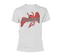 Led Zeppelin Amplified Collection - Icarus Homme T-Shirt crème M 100% Coton régulier