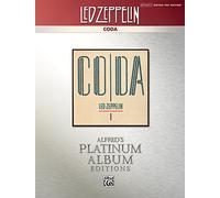 Led Zeppelin: Coda: Alfred's Platinum Album Editions, Authentic Guitar Tab Edition