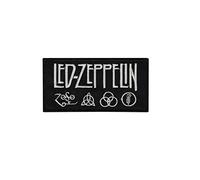 Led Zeppelin Écusson brodé à repasser Argenté