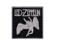 Led Zeppelin Hq Écusson Patch en fer brodé sur accessoire