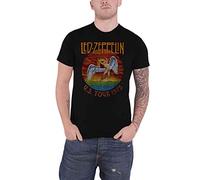 Led Zeppelin Ledzeppelin_USA Tour '75_Men_BL_TS:2XL T-Shirt, Noir (Black Black), XX-Large Homme