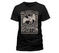 Led Zeppelin Madison Square Gardens Rock officiel T-shirt Hommes unisexe (Large)
