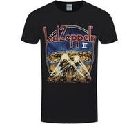 Led Zeppelin T-Shirt LZII Searchlights Homme Noir - Taille S Noir G