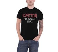 LED Zeppelin T-Shirt Symbols Est 68 Homme Noir