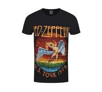 Led Zeppelin T-Shirt - USA Tour 1975 Homme NoirL