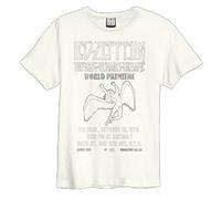 Led Zeppelin - T-Shirt # XL Uomo Bianca# [Import]