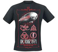 Led Zeppelin UK 1971 T-shirt noir L