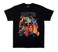 LED,Zeppelin Vintage Classic Rock Band Signature Unisex Gift T-Shirt Size S-3XL