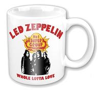 LED ZEPPELIN - Whole Lotta Love - Mug en céramique Mug - 8,5 cm Hauteur 9,5 cm + accessoires