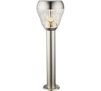 LED zone extérieure stand lampe verre sphère en acier inoxydable terrasses spot lampe de la cour Globo 32251