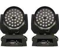 LED Zoom Wash Light, puissance 450W, 15-65 Linear Zoom, 2 lumières, 4in1 RGBW