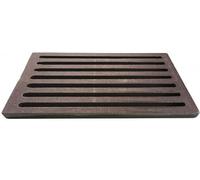 LEDA Grille de four, rectangulaire, en fonte, 14 x 24 cm