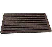 LEDA Grille de four, rectangulaire, en fonte, 18 x 28 cm