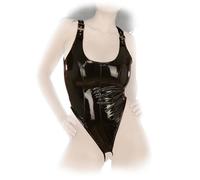 Ledapol - Chaud Vernis Body Ouvert Avec Schrittriemen Et Zip En Divers Couleurs