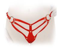 Ledapol - Harness Cuir Véritable Sangles String En Divers Couleurs