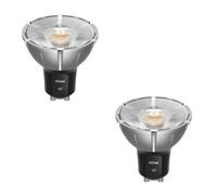 LEDart 2 x Ampoules GU10 LED 7.5W Dimmable angle faisceau étroit 10° degree Ra98 2700K / 220-240 V. 50/60Hz Éclairage tableau & objet décoration & Effets lumineux