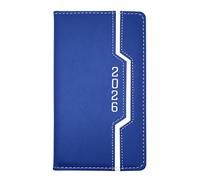 Leddy Living Agenda hebdomadaire 2026 10 x 18 cm Couverture Soft Touch écologique Papier non blanchi Design élégant et fonctionnel de janvier à décembre en italien (bleu)