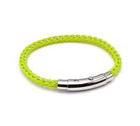 Leddy Living Bracelet Femme Cordon Tressé Réglable 19/20 cm Couleurs Fluo - Bracelet Amitié infinie idée cadeau pour le poignet et la cheville de filles et maman bijoux, 19-20 cm REGOLABILE