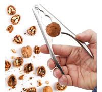 Leddy Living Casse-noix à pince traditionnelle, antidérapante en métal, pour noix, amandes, noisettes, fruits de mer, crustacés, casse-noisettes, fruits et graines à coquilles, nutcracker