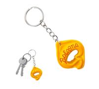 Leddy Living Porte-clés 3D de poche avec anneau porte-clés BOLOGNA Tortellino Fierté nationale italienne Italie, décoration de chapeau, accessoire pour homme et femme, idée cadeau, tailleur, Taille