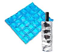 Leddy Living Tapis de refroidissement flexible à 30 cellules - Accumulateur de glace réutilisable pour sacs thermiques, bouteilles et enveloppements - Facile à laver, garde le froid pendant longtemps