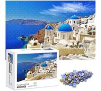 Ledeak Puzzle 1000 Pieces Adulte, 70 x 50cm Puzzles Classiques Jeu Éducatif Jouets Défi Puzzle Impossible, 1000 Pièces Puzzle de Qualité Supérieure pour Adultes et Enfants (Mer Égée)
