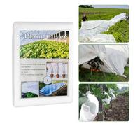 Ledeak Voile d'Hivernage Plante Exterieur, 30 g/m² Non-Tissée Bache de Protection pour Plantes, Réutilisable Housses de Protection Contre Le Gel pour Plantes d'hiver Protège Plantes - 3x5m