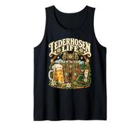 Lederhosen Life Culture Bavaroise Beer Lederhosen Débardeur