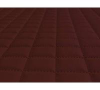 Lederkonzept Tissu d’ameublement au mètre en simili-cuir stratifié, matelassé 28 Weinrot