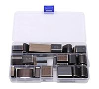 Lederloch Stanze Hochwertiger Hohlloch Locher Präzisionswerkzeug aus Hochkarbonstahl 39 verschiedene Formen für DIY Lederarbeiten Handwerk und Lederaccessoires Christmas Gifts