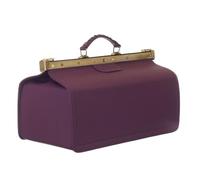 Ledershop24 Greenland Nature Montana 9138-5 Mallette de médecin en cuir fin Violet Coffret cadeau Greenland