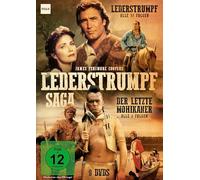 Lederstrumpf-Saga: Lederstrumpf der Letzte Mohik - LederstrumpfSaga: Lederstrumpf + Der letzte Mohikaner Zwei Abenteuerserien nach den Büchern von James Fenimore Cooper 9 DVDs
