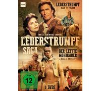 Lederstrumpf-Saga: Lederstrumpf der Letzte Mohik - LederstrumpfSaga: Lederstrumpf + Der letzte Mohikaner Zwei Abenteuerserien nach den Büchern von James Fenimore Cooper 9 DVDs